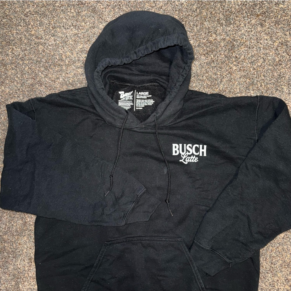 Busch Beer Black Hoodie